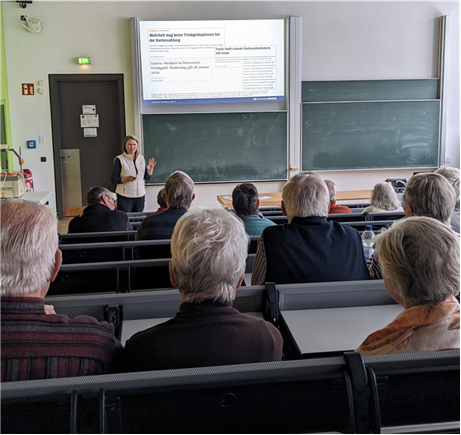 Zuhörer im Seniorenkolleg, Januar 2026