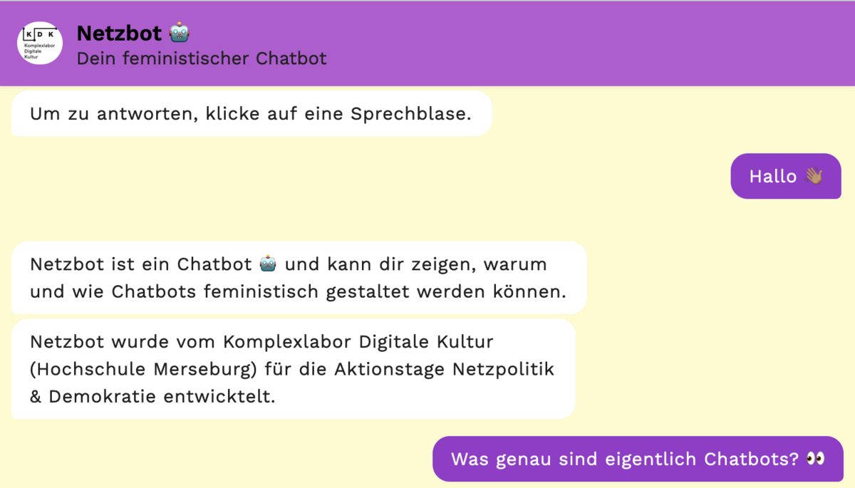 Screenshot Netzbot