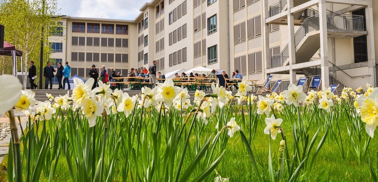 Campus im Frühling