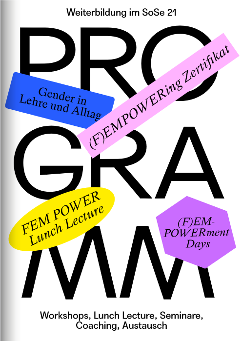 das neue Programmheft des FEM POWER Projekt